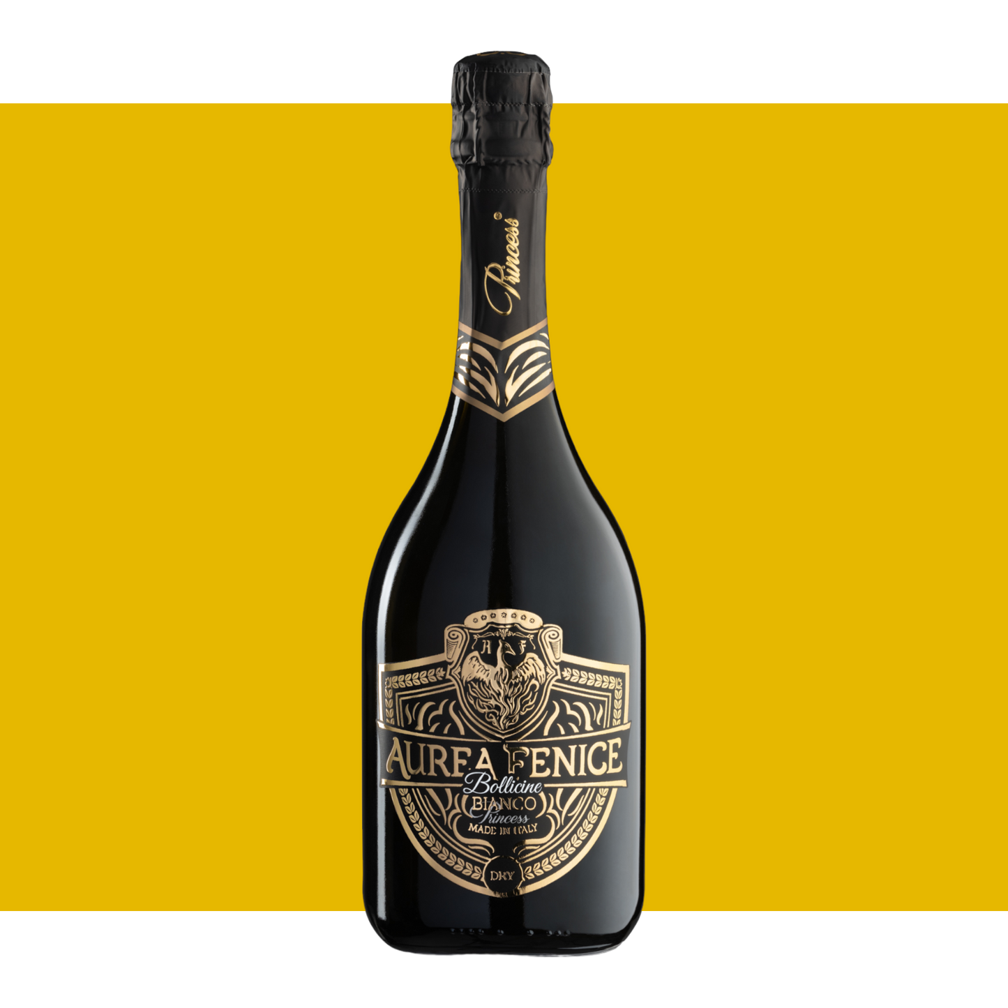 Princess Aurea Fenice 0.0% Bollicine (Sparkling) Bianco Dry 2022 - Alcohol Free Halal Wine