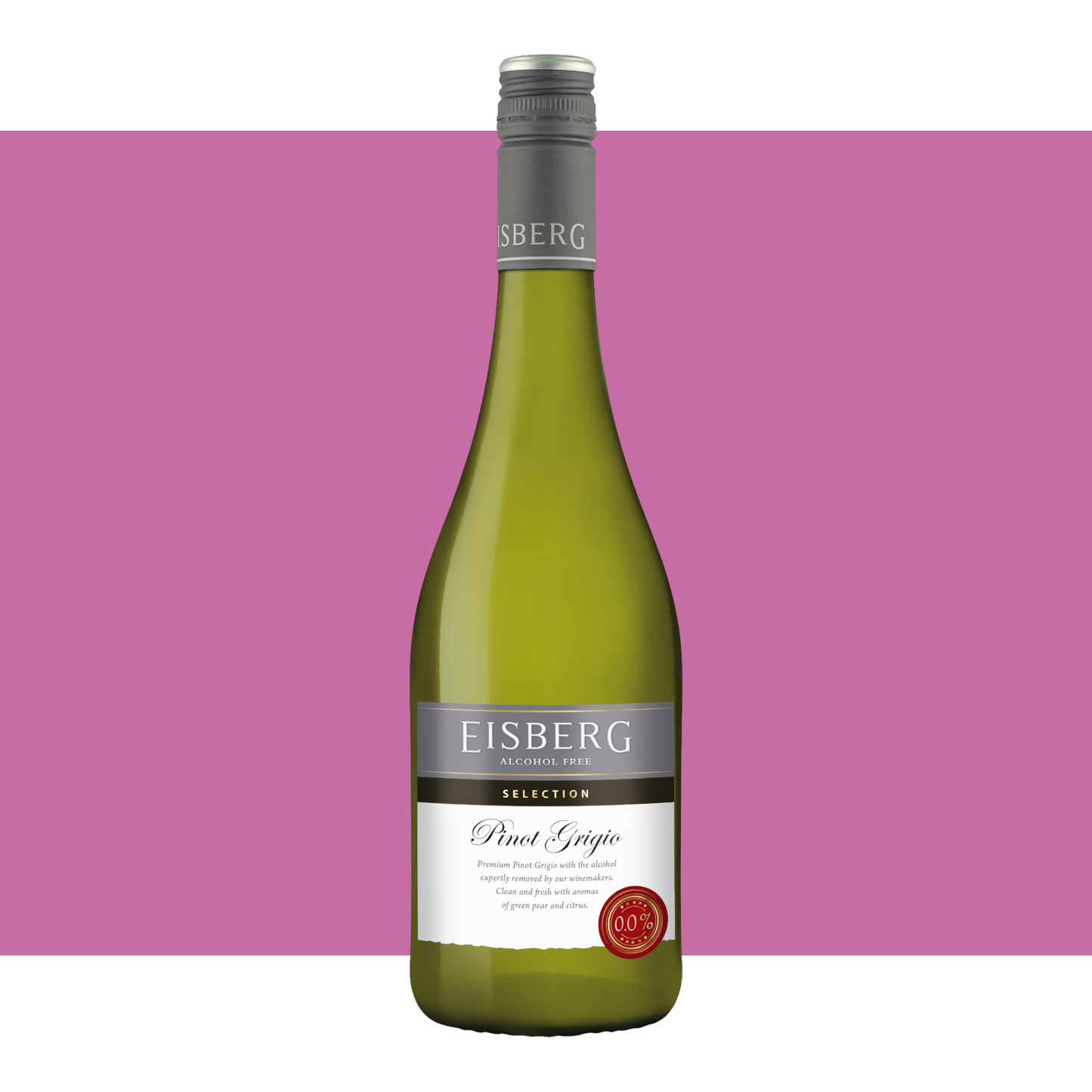 Eisberg Selection Premium Non Alcoholic Pinot Grigio White Wine 0.0%