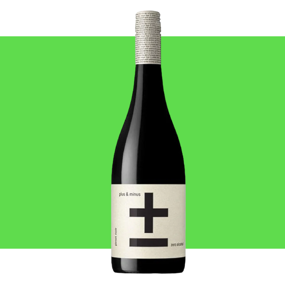 Plus Minus Non Alcoholic Pinot Noir Red Wine 2022 0.0%