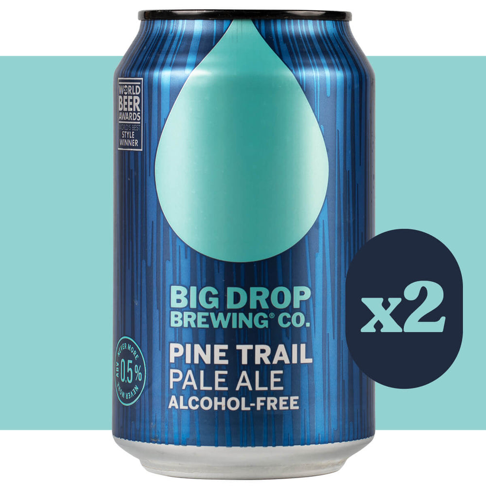 Big Drop Brewing Co Pine Trail Pale Ale x2