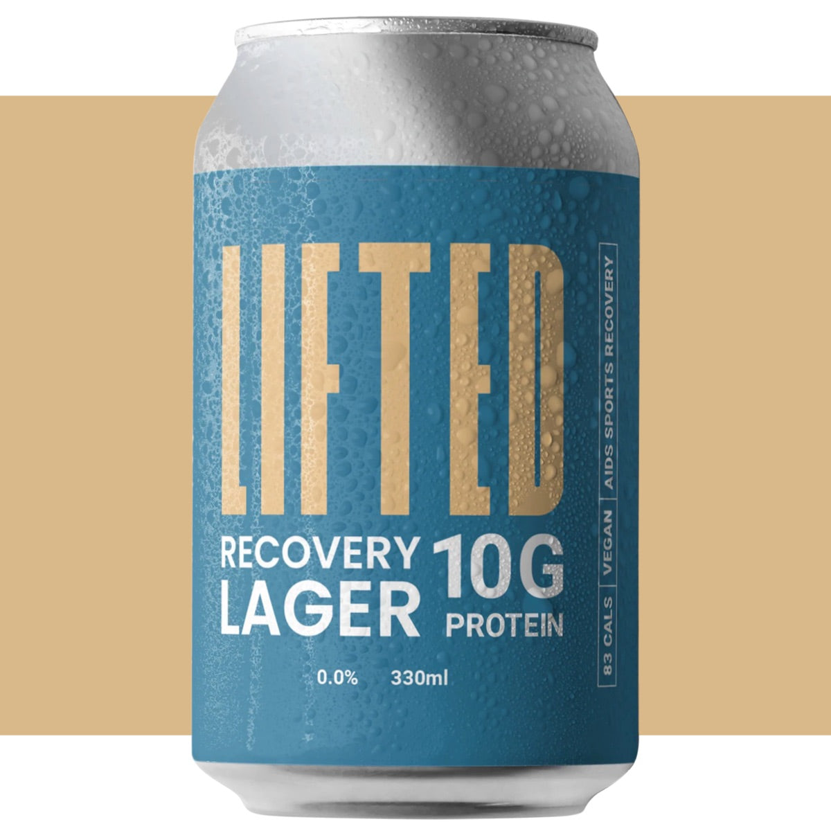 LIFTED Alcohol-Free High Protein Recovery Lager