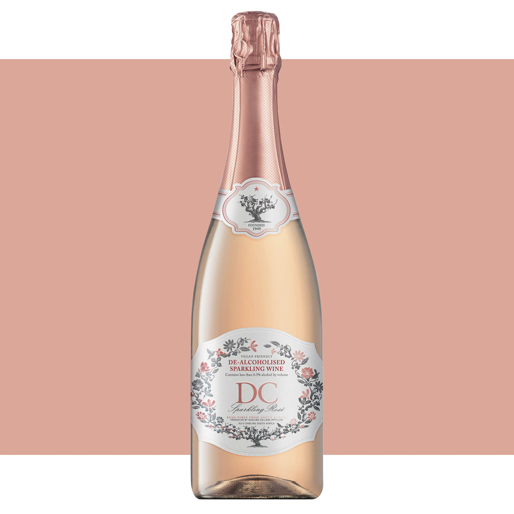 Darling Cellars (DC) Non-Alcoholic Sparkling Rosé Wine <0.5% ABV